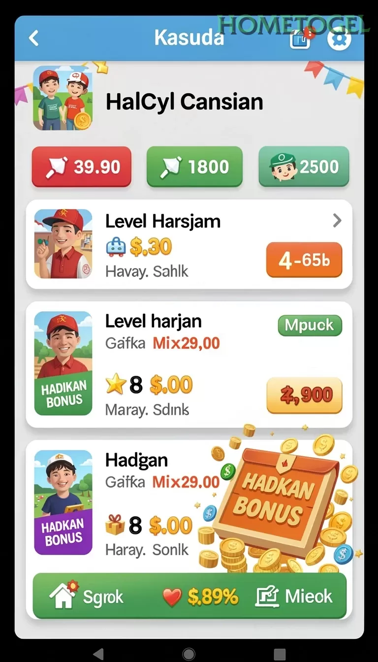 Cuplikan layar PUSATMENANG — pengaturan akun