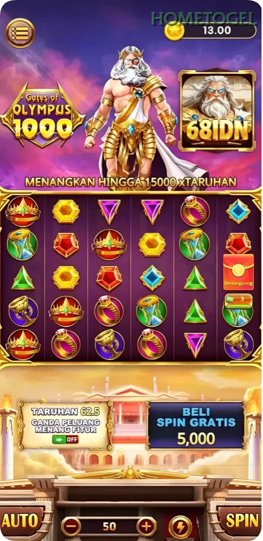 Cuplikan layar LUCKYDF — pengaturan akun