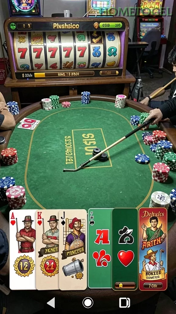 Cuplikan layar LUCKYDF — halaman utama