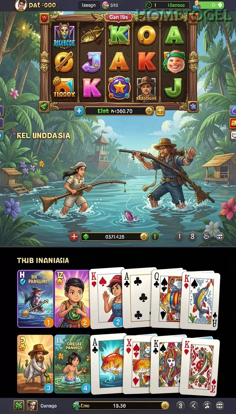 Cuplikan layar ROYAL138 — menu navigasi